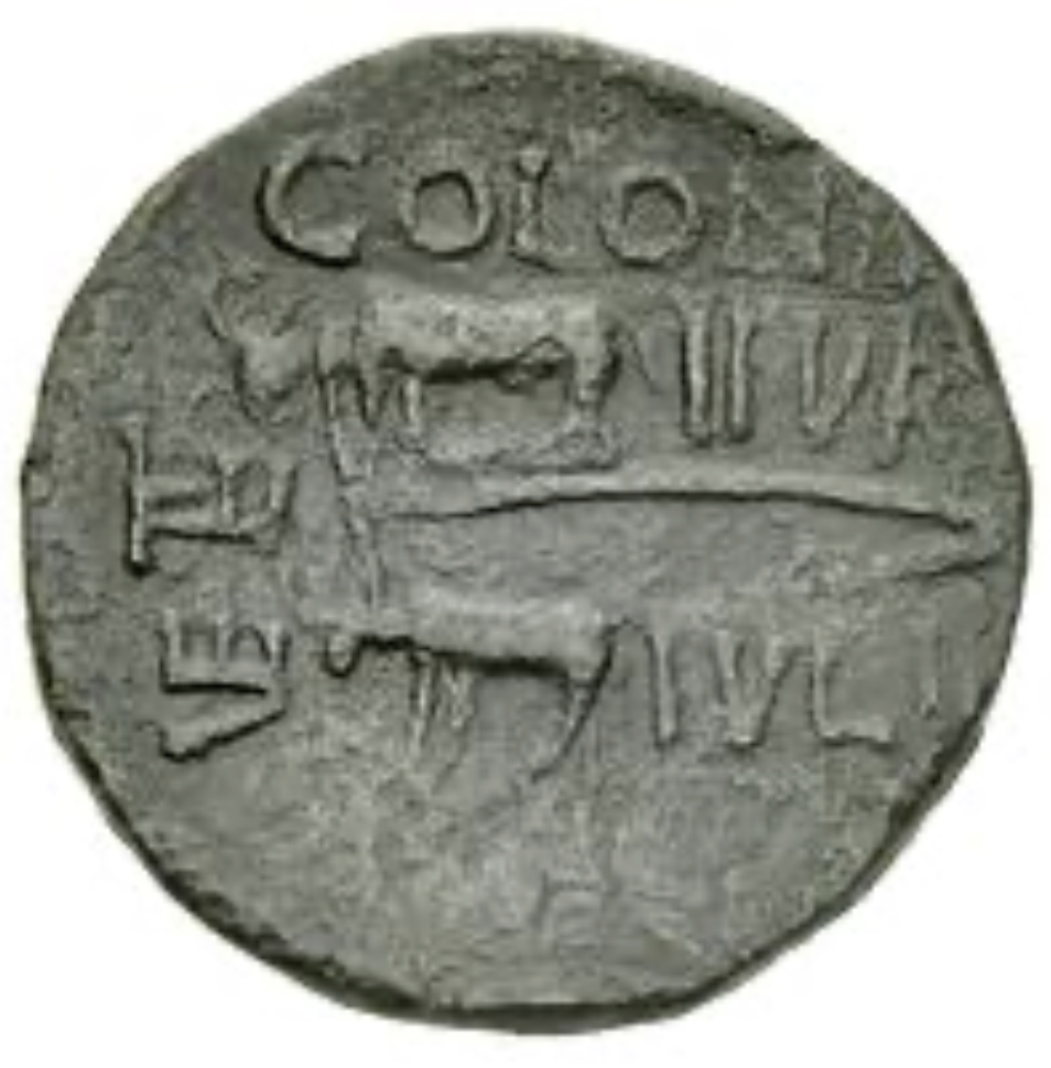Unattributed-Roman-Colonial-�-20-....-Augustus-?-Tiberius-?-Gaius-Sosius-?